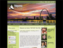 Tablet Screenshot of mulqueenyeyecenters.com